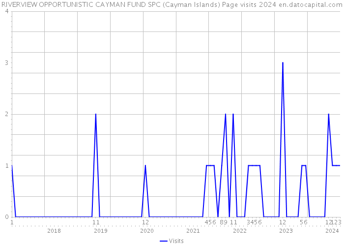 RIVERVIEW OPPORTUNISTIC CAYMAN FUND SPC (Cayman Islands) Page visits 2024 