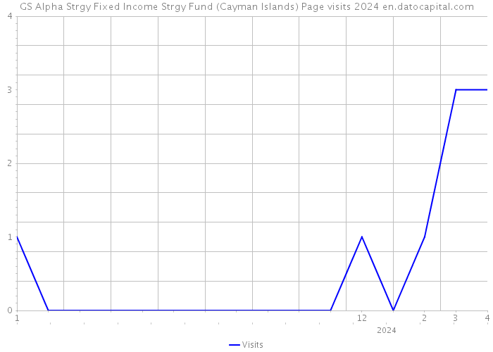 GS Alpha Strgy Fixed Income Strgy Fund (Cayman Islands) Page visits 2024 