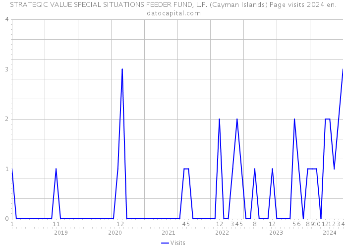 STRATEGIC VALUE SPECIAL SITUATIONS FEEDER FUND, L.P. (Cayman Islands) Page visits 2024 