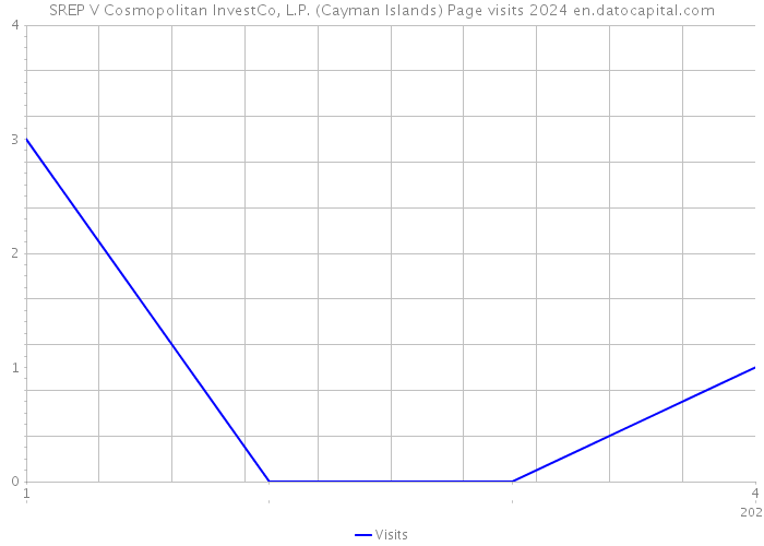 SREP V Cosmopolitan InvestCo, L.P. (Cayman Islands) Page visits 2024 