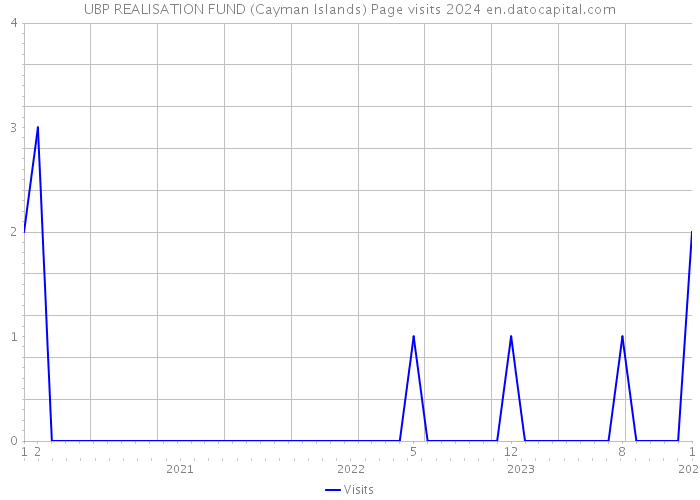UBP REALISATION FUND (Cayman Islands) Page visits 2024 