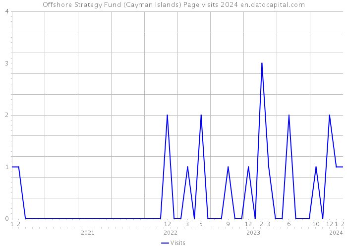 Offshore Strategy Fund (Cayman Islands) Page visits 2024 
