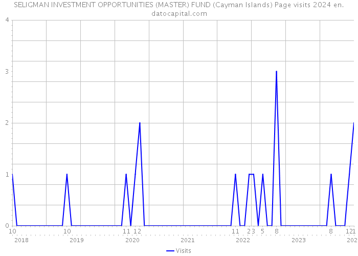 SELIGMAN INVESTMENT OPPORTUNITIES (MASTER) FUND (Cayman Islands) Page visits 2024 