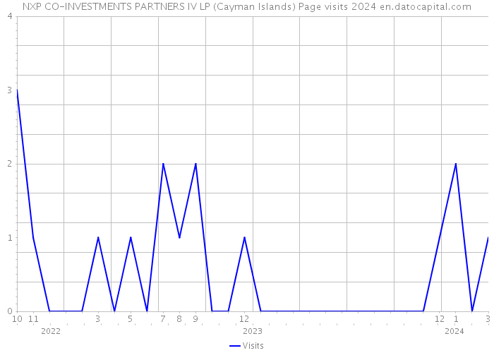 NXP CO-INVESTMENTS PARTNERS IV LP (Cayman Islands) Page visits 2024 