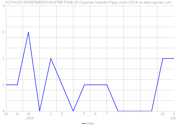 OCTAGON INVESTMENTS MASTER FUND LP (Cayman Islands) Page visits 2024 