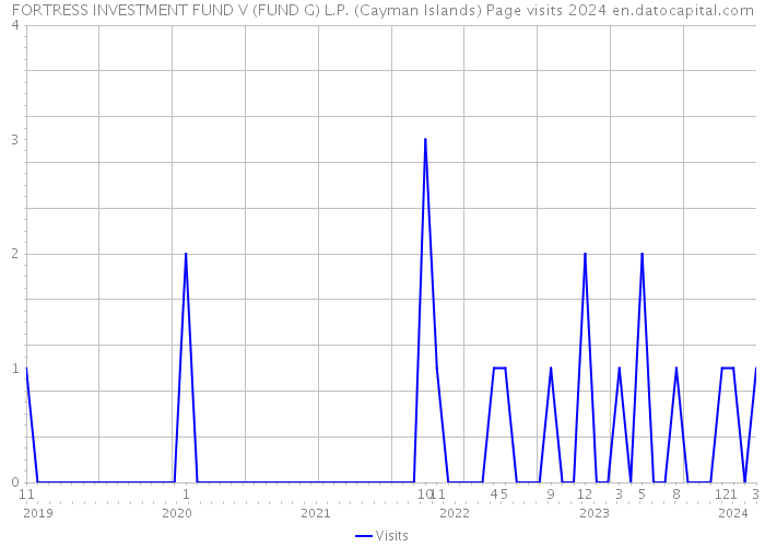 FORTRESS INVESTMENT FUND V (FUND G) L.P. (Cayman Islands) Page visits 2024 