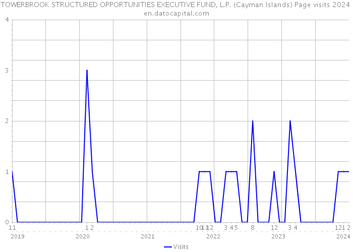 TOWERBROOK STRUCTURED OPPORTUNITIES EXECUTIVE FUND, L.P. (Cayman Islands) Page visits 2024 