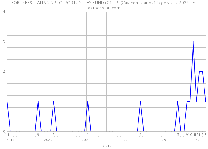 FORTRESS ITALIAN NPL OPPORTUNITIES FUND (C) L.P. (Cayman Islands) Page visits 2024 