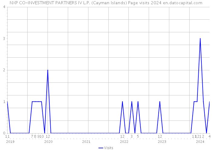 NXP CO-INVESTMENT PARTNERS IV L.P. (Cayman Islands) Page visits 2024 
