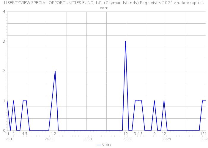 LIBERTYVIEW SPECIAL OPPORTUNITIES FUND, L.P. (Cayman Islands) Page visits 2024 