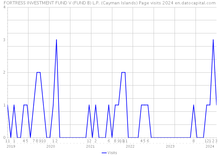 FORTRESS INVESTMENT FUND V (FUND B) L.P. (Cayman Islands) Page visits 2024 