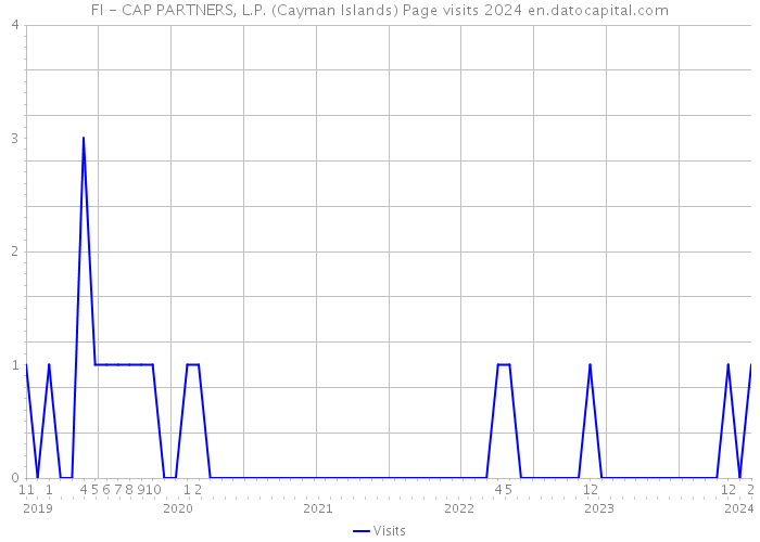 FI - CAP PARTNERS, L.P. (Cayman Islands) Page visits 2024 
