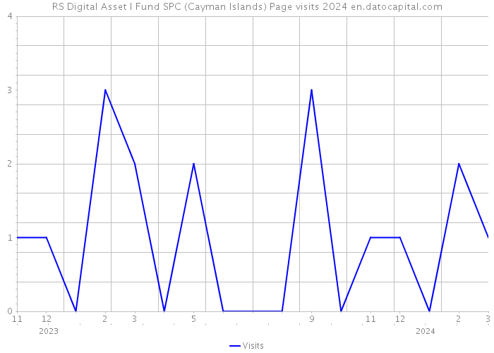 RS Digital Asset I Fund SPC (Cayman Islands) Page visits 2024 