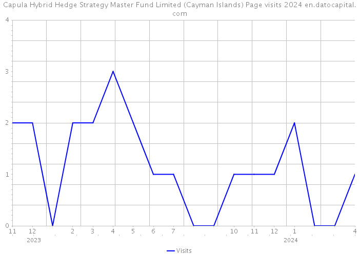 Capula Hybrid Hedge Strategy Master Fund Limited (Cayman Islands) Page visits 2024 