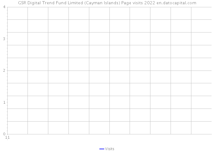 GSR Digital Trend Fund Limited (Cayman Islands) Page visits 2022 
