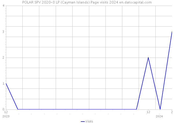 POLAR SPV 2020-3 LP (Cayman Islands) Page visits 2024 