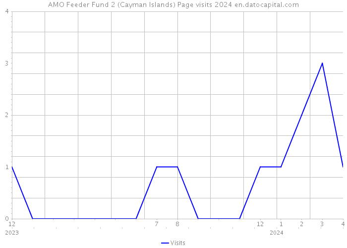 AMO Feeder Fund 2 (Cayman Islands) Page visits 2024 