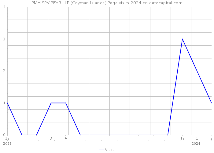 PMH SPV PEARL LP (Cayman Islands) Page visits 2024 