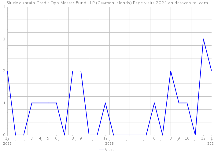 BlueMountain Credit Opp Master Fund I LP (Cayman Islands) Page visits 2024 