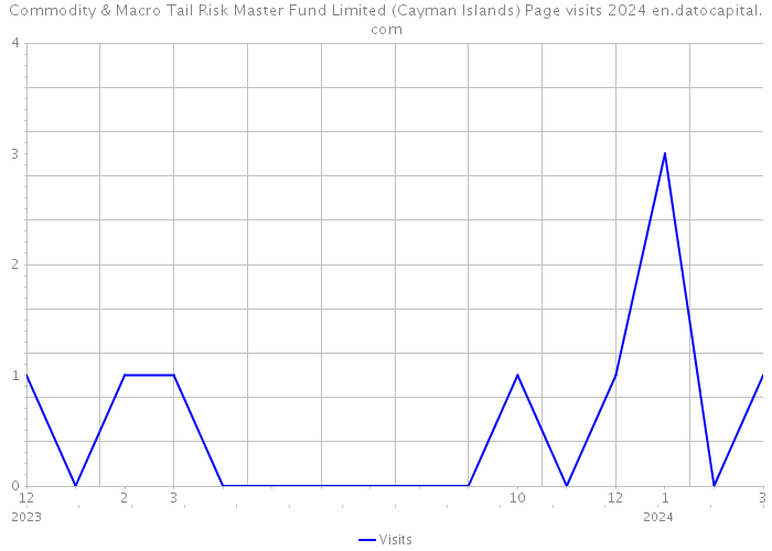 Commodity & Macro Tail Risk Master Fund Limited (Cayman Islands) Page visits 2024 