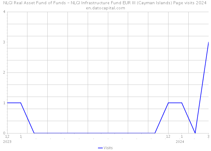NLGI Real Asset Fund of Funds - NLGI Infrastructure Fund EUR III (Cayman Islands) Page visits 2024 