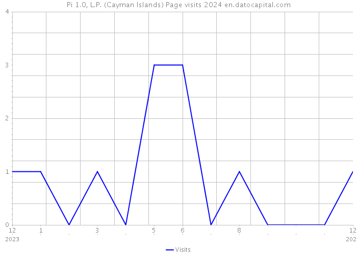 Pi 1.0, L.P. (Cayman Islands) Page visits 2024 