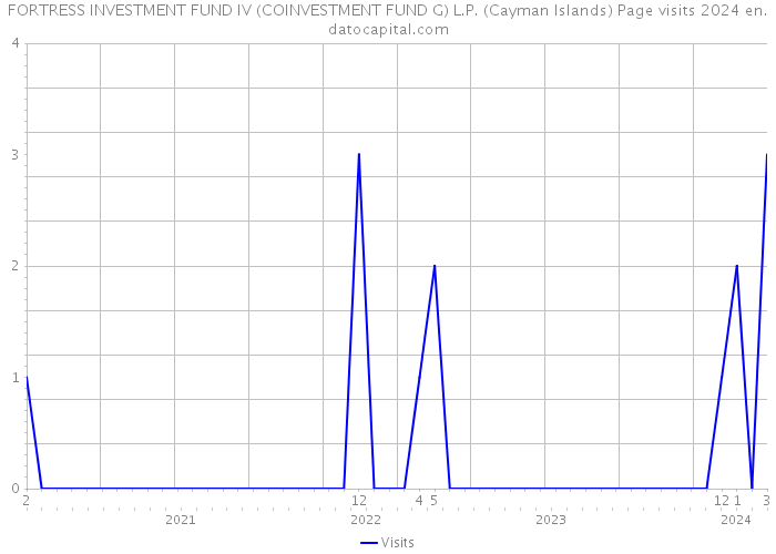 FORTRESS INVESTMENT FUND IV (COINVESTMENT FUND G) L.P. (Cayman Islands) Page visits 2024 