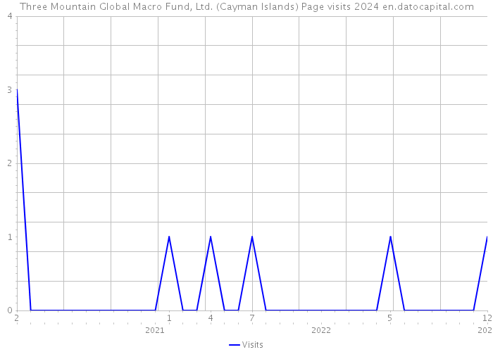 Three Mountain Global Macro Fund, Ltd. (Cayman Islands) Page visits 2024 