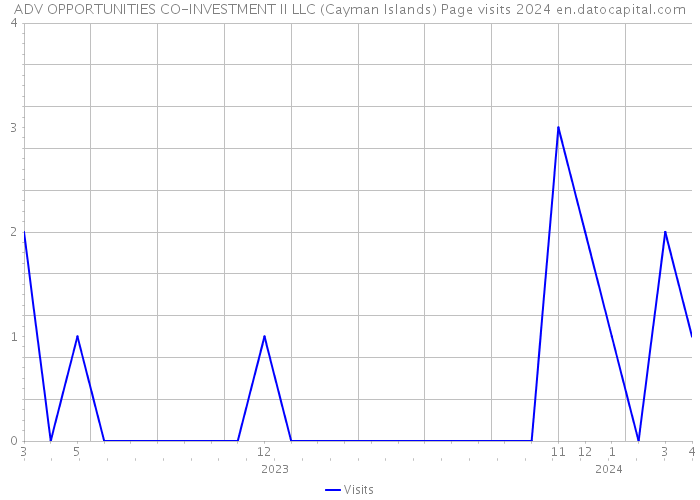ADV OPPORTUNITIES CO-INVESTMENT II LLC (Cayman Islands) Page visits 2024 
