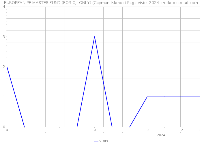 EUROPEAN PE MASTER FUND (FOR QII ONLY) (Cayman Islands) Page visits 2024 