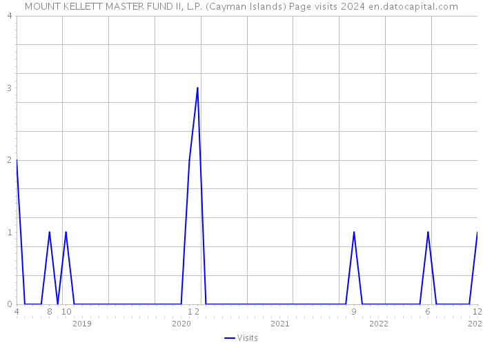 MOUNT KELLETT MASTER FUND II, L.P. (Cayman Islands) Page visits 2024 
