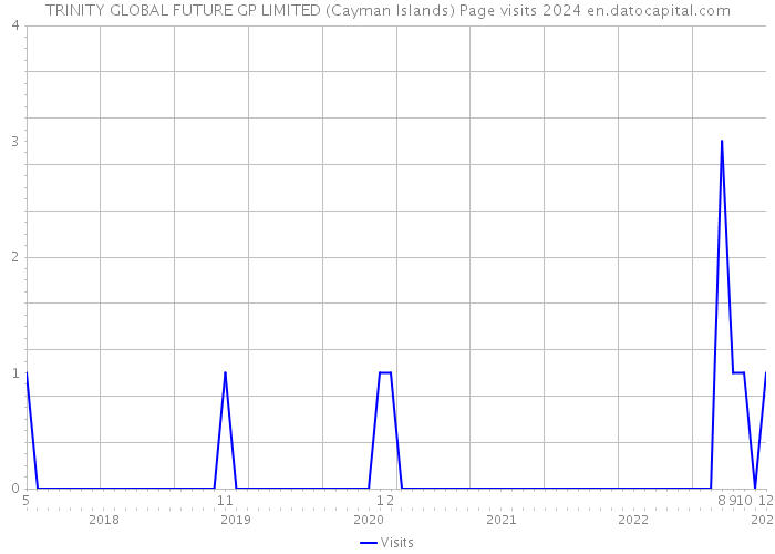 TRINITY GLOBAL FUTURE GP LIMITED (Cayman Islands) Page visits 2024 