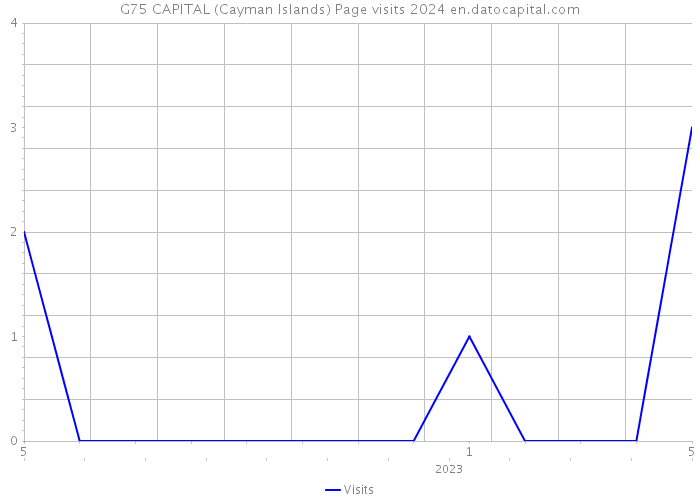 G75 CAPITAL (Cayman Islands) Page visits 2024 