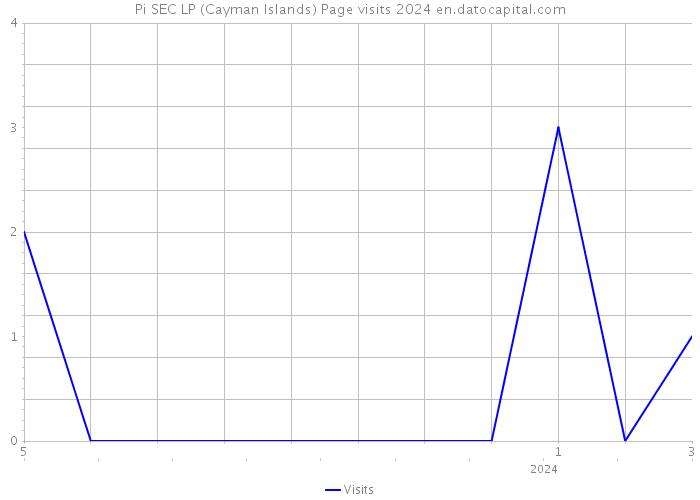 Pi SEC LP (Cayman Islands) Page visits 2024 