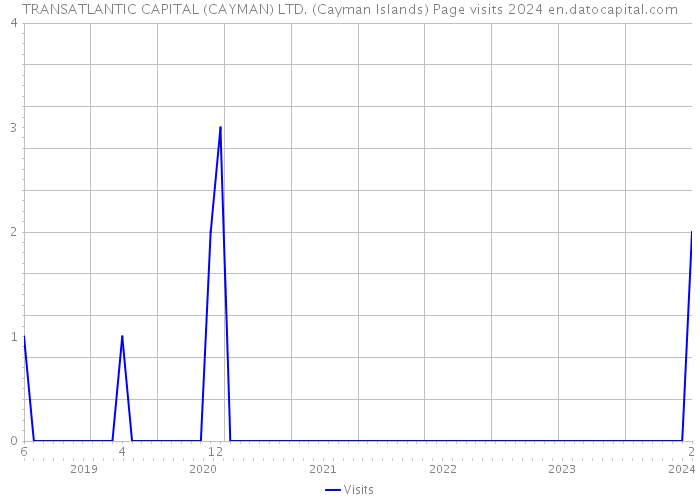 TRANSATLANTIC CAPITAL (CAYMAN) LTD. (Cayman Islands) Page visits 2024 