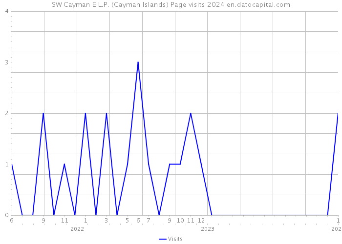 SW Cayman E L.P. (Cayman Islands) Page visits 2024 