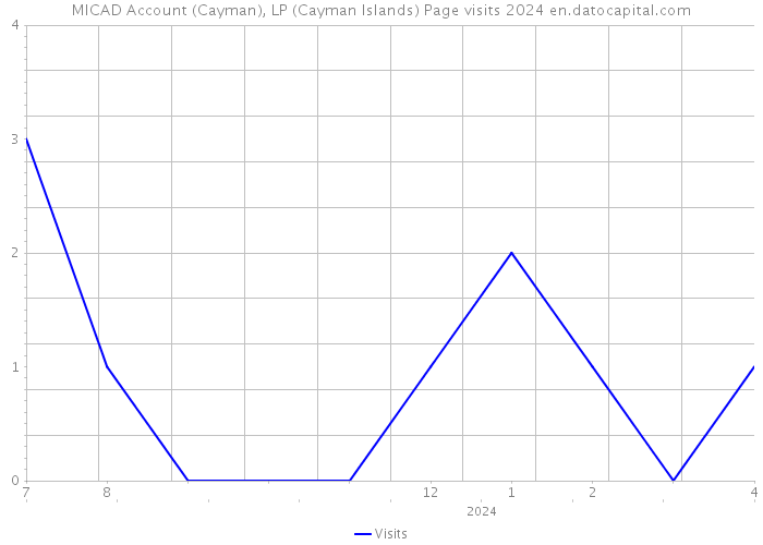MICAD Account (Cayman), LP (Cayman Islands) Page visits 2024 