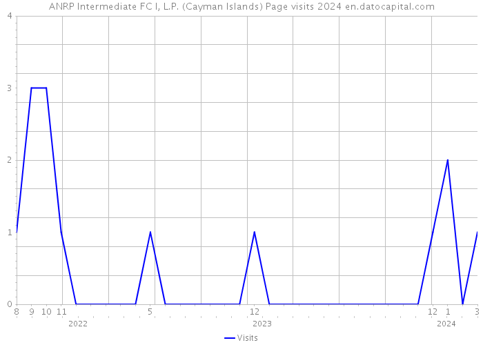 ANRP Intermediate FC I, L.P. (Cayman Islands) Page visits 2024 