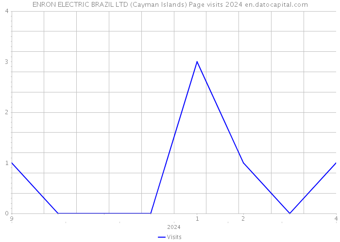 ENRON ELECTRIC BRAZIL LTD (Cayman Islands) Page visits 2024 