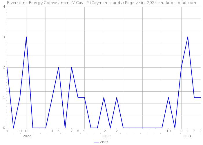 Riverstone Energy Coinvestment V Cay LP (Cayman Islands) Page visits 2024 