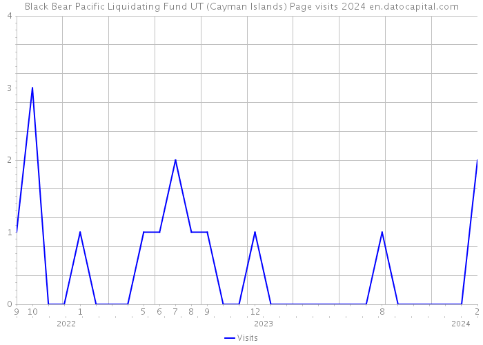 Black Bear Pacific Liquidating Fund UT (Cayman Islands) Page visits 2024 