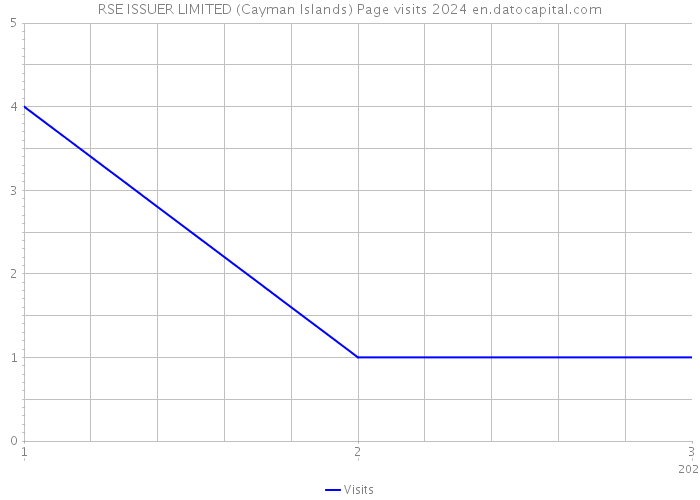 RSE ISSUER LIMITED (Cayman Islands) Page visits 2024 