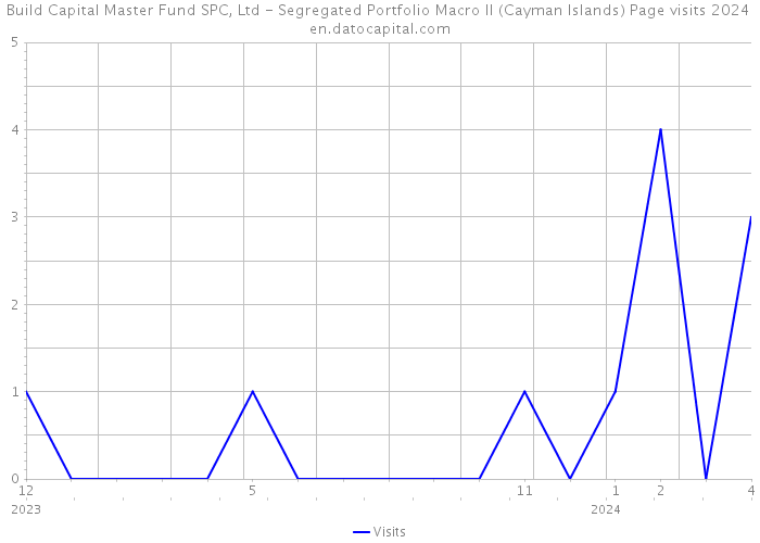 Build Capital Master Fund SPC, Ltd - Segregated Portfolio Macro II (Cayman Islands) Page visits 2024 