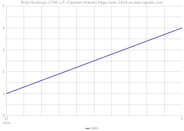 BXJA Holdings (CYM) L.P. (Cayman Islands) Page visits 2024 