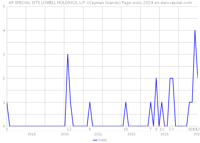 AP SPECIAL SITS LOWELL HOLDINGS, L.P. (Cayman Islands) Page visits 2024 