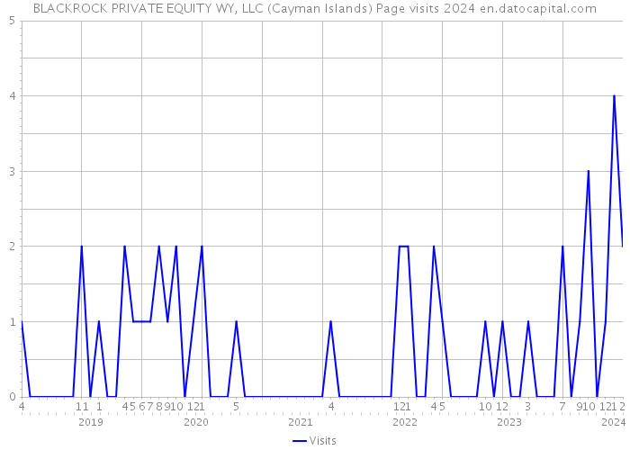 BLACKROCK PRIVATE EQUITY WY, LLC (Cayman Islands) Page visits 2024 