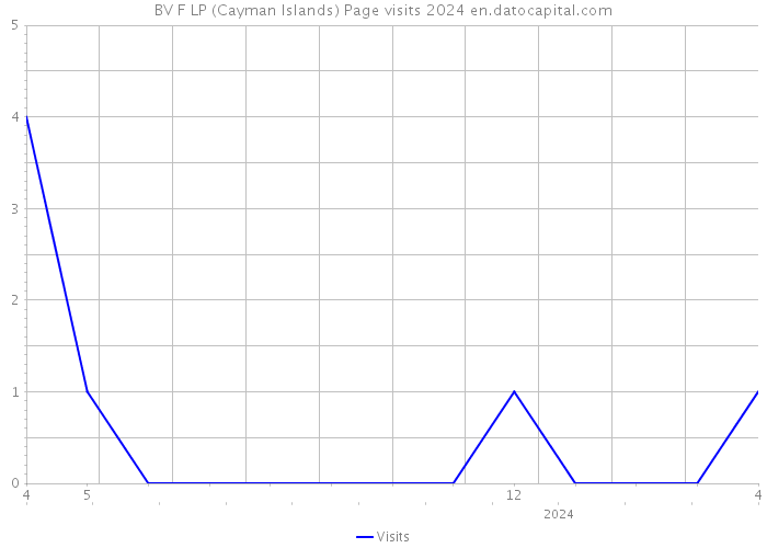 BV F LP (Cayman Islands) Page visits 2024 