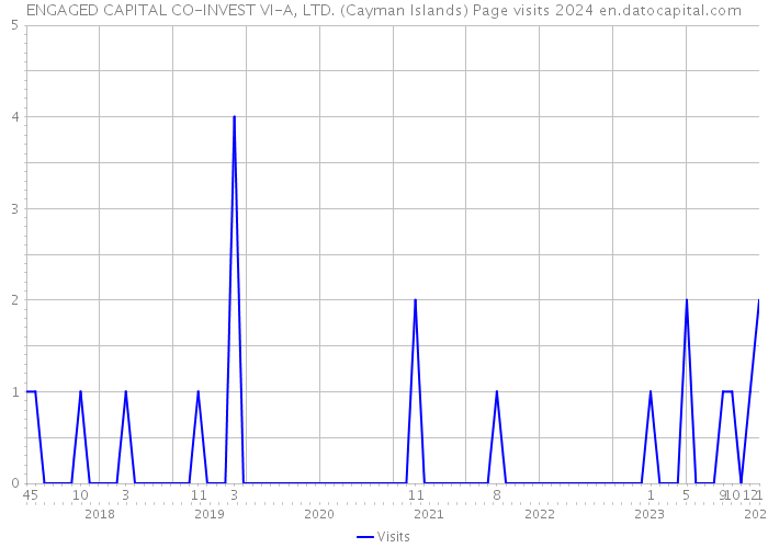 ENGAGED CAPITAL CO-INVEST VI-A, LTD. (Cayman Islands) Page visits 2024 