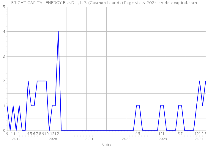 BRIGHT CAPITAL ENERGY FUND II, L.P. (Cayman Islands) Page visits 2024 