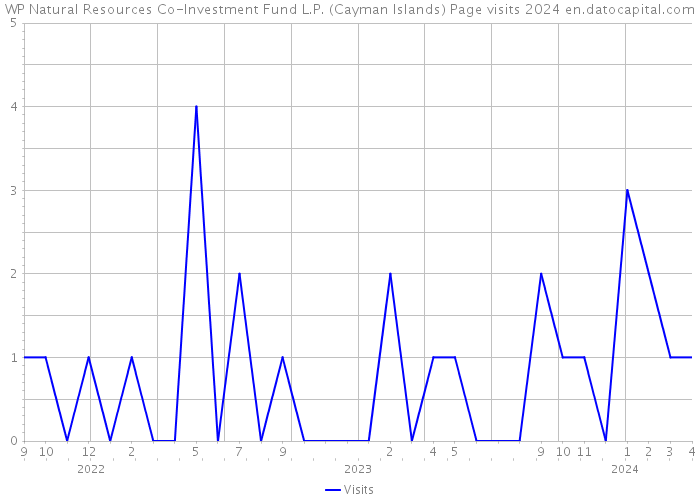 WP Natural Resources Co-Investment Fund L.P. (Cayman Islands) Page visits 2024 